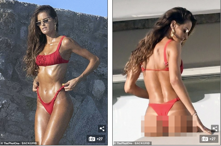 Bạn gái siêu mẫu thủ môn tuyển Đức mặc bikini bé xíu chụp ảnh, nóng bỏng 'rực lửa' ảnh 1