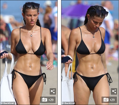 Rebecca Gormley quá đẹp với bikini khi đi nghỉ với bạn trai ở biển ảnh 8