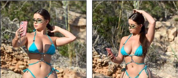 'Nữ hoàng nội y' Demi Rose thôi miên người xem với loạt ảnh áo tắm đẹp như mộng ảnh 2