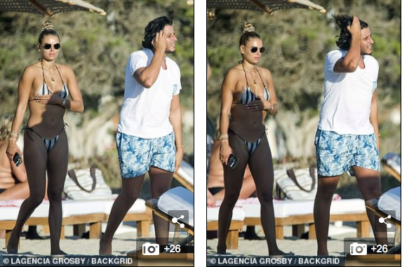 Sao truyền hình Anh quốc quyến rũ ngây ngất với bikini nhỏ xíu ảnh 2