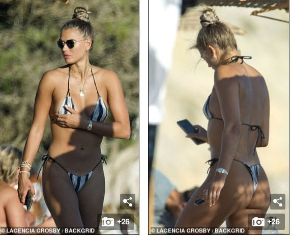 Sao truyền hình Anh quốc quyến rũ ngây ngất với bikini nhỏ xíu ảnh 1