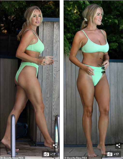 Sao truyền hình 9x nảy nở gợi cảm bên bể bơi ảnh 11