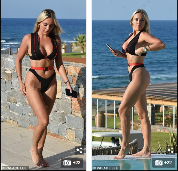 Mỹ nhân truyền hình Amber Turner nóng bỏng gây mê ở biển ảnh 3