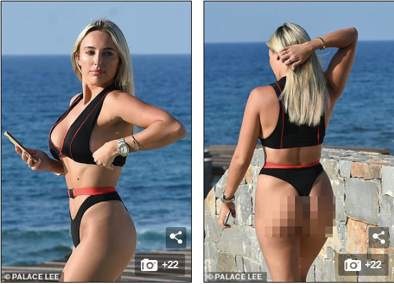 Mỹ nhân truyền hình Amber Turner nóng bỏng gây mê ở biển ảnh 4