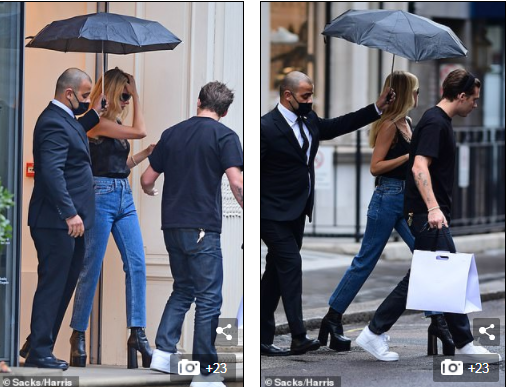 Cậu cả nhà Beckham chăm sóc vị hôn thê trên phố, lần đầu xuất hiện sau tin đồn cưới bí mật ảnh 5