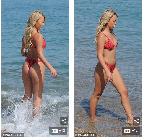 Sao truyền hình Anh quốc thả dáng đẹp như mộng trên biển ảnh 7