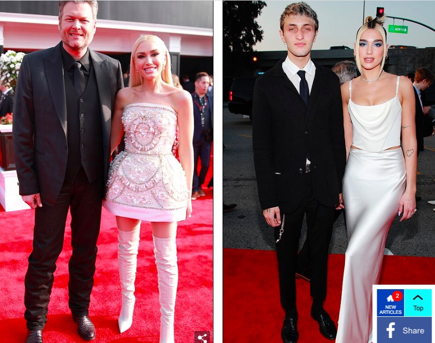 Dàn mỹ nhân diện mốt không nội y, khoe ngực đầy nóng bỏng tại Grammy 2020 ảnh 10