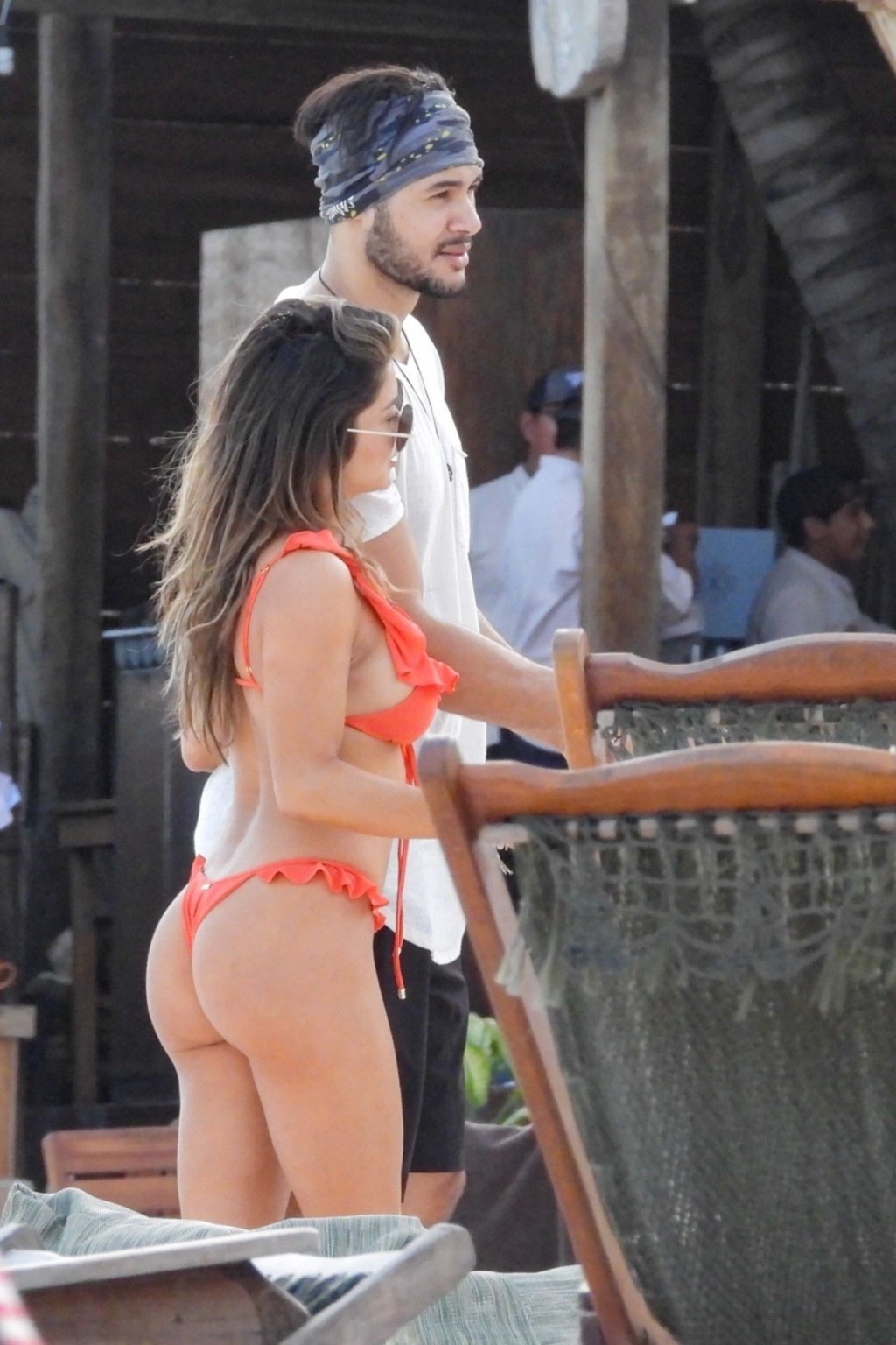 Mỹ nhân làng UFC Arianny Celeste quá đỗi gợi cảm ở biển ảnh 6