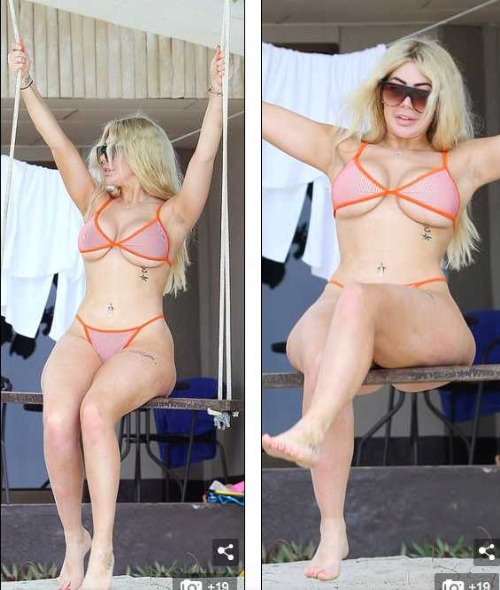 Mỹ nhân truyền hình Anh quốc mặc bikini nhỏ xíu 'nóng mắt' ảnh 2