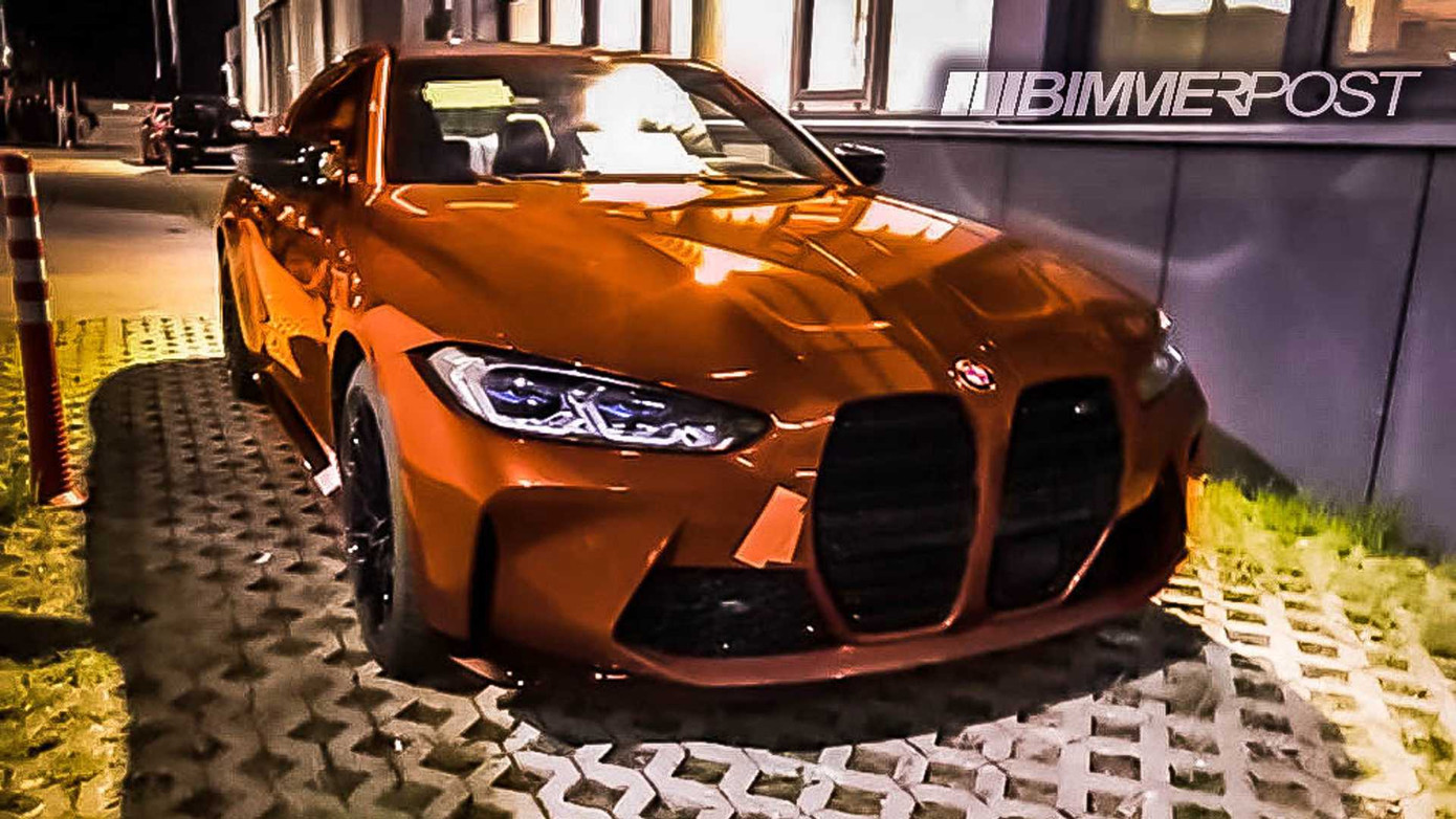 BMW M4 Coupe lộ hình ảnh mặt trước ảnh 1