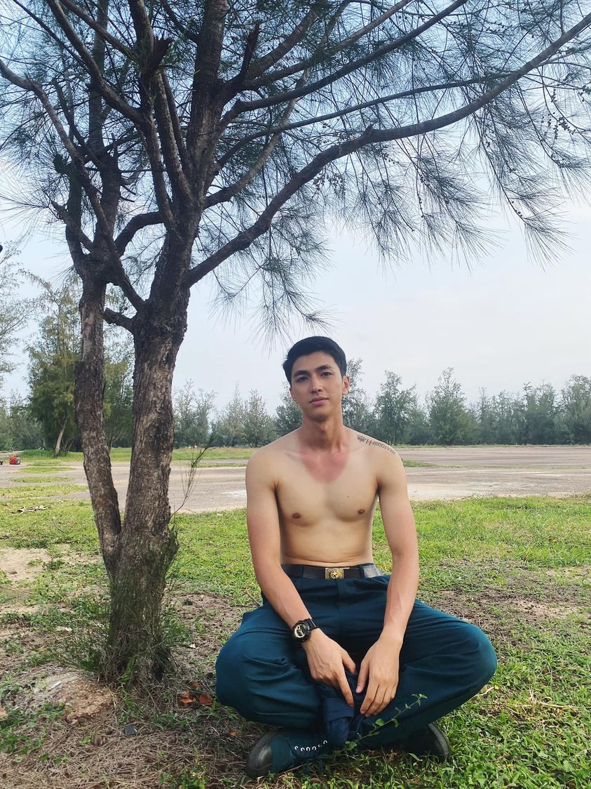 Lộ ảnh hậu trường phim Tết của Bình An, Thanh Sơn ảnh 6