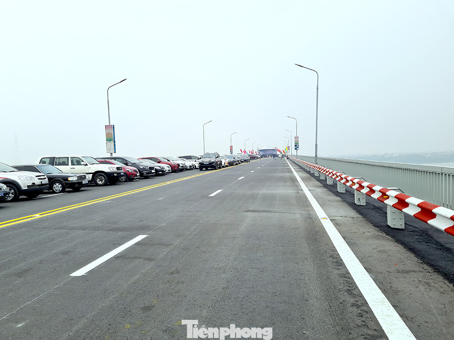 Chính thức thông xe cầu Thăng Long sau 6 tháng dừng hoạt động để sửa chữa ảnh 4