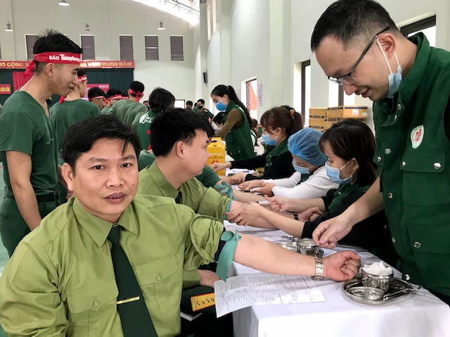 Sôi nổi Chủ nhật Đỏ tại Học viện Hậu cần ảnh 2