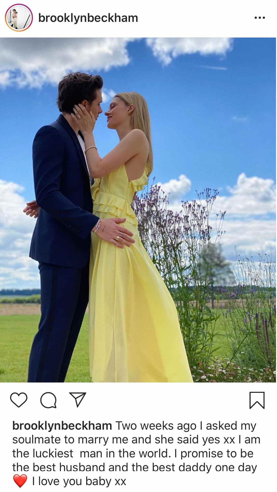 HOT: Con trai cả nhà Beckham đính hôn với con gái tỷ phú, cặp đôi sắp có em bé? ảnh 1