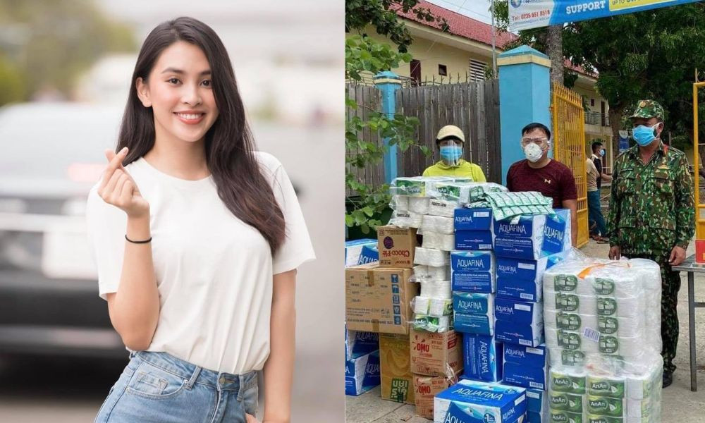 Hoa hậu Tiểu Vy ủng hộ 200 triệu đồng cho quê hương Quảng Nam - Đà Nẵng Sao Việt cùng chống COVID: Người quyên góp ủng hộ, người nghiêm chỉnh tự cách ly ảnh 2