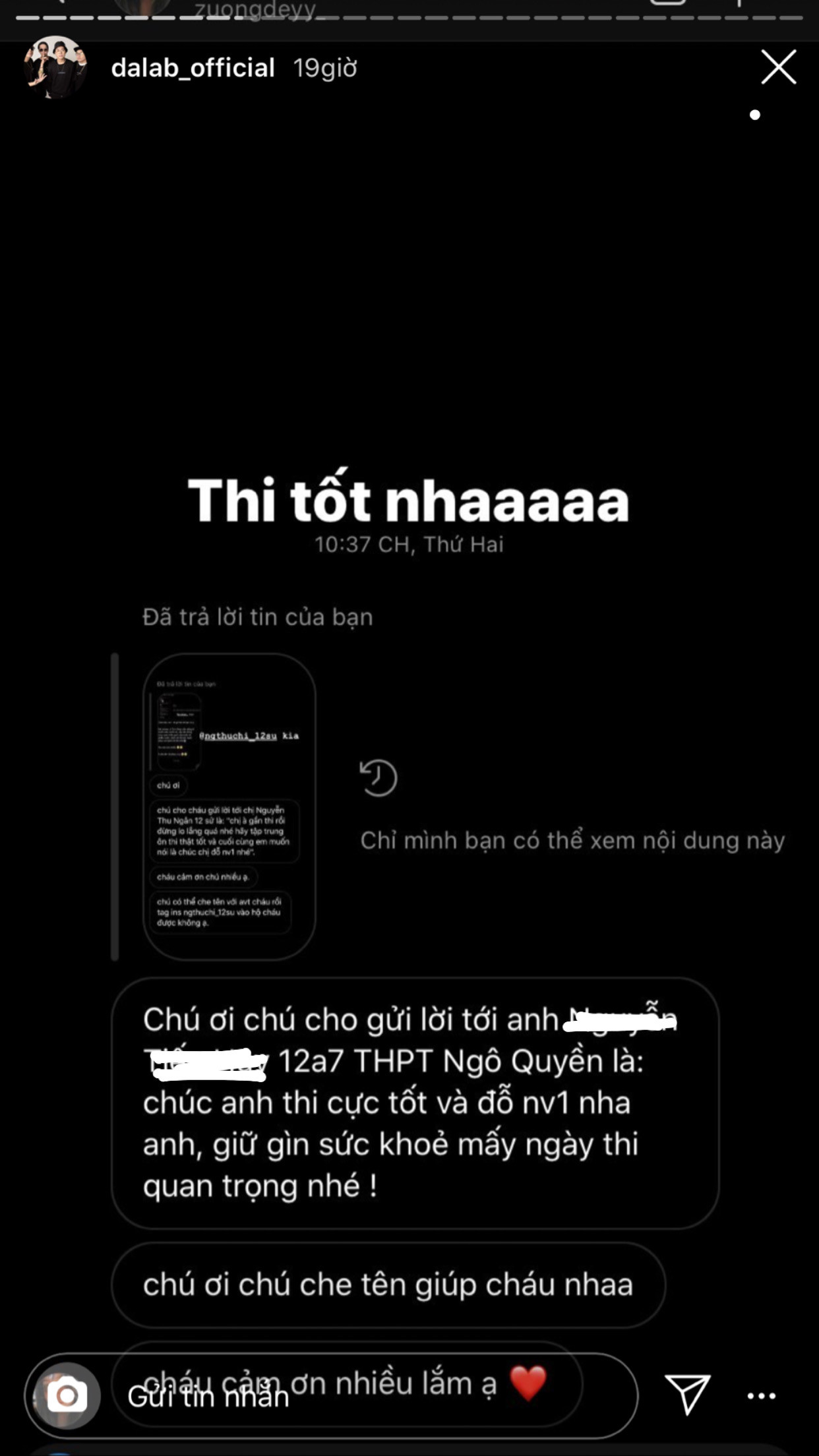 Góc gác lại âu lo: Da LAB chuyển nghề làm “bồ câu đưa thư”, gửi tình cảm của fan đến crush ảnh 3