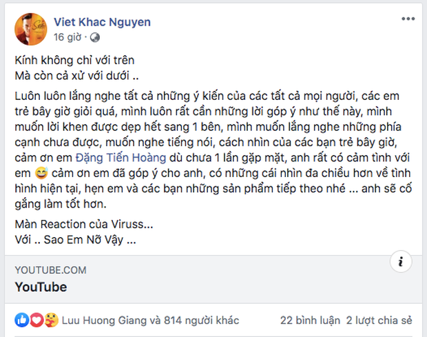 Chàng trai vàng trong làng nói thẳng gọi tên ViruSs: Không ngại chê, không sợ bị “ném đá” ảnh 3