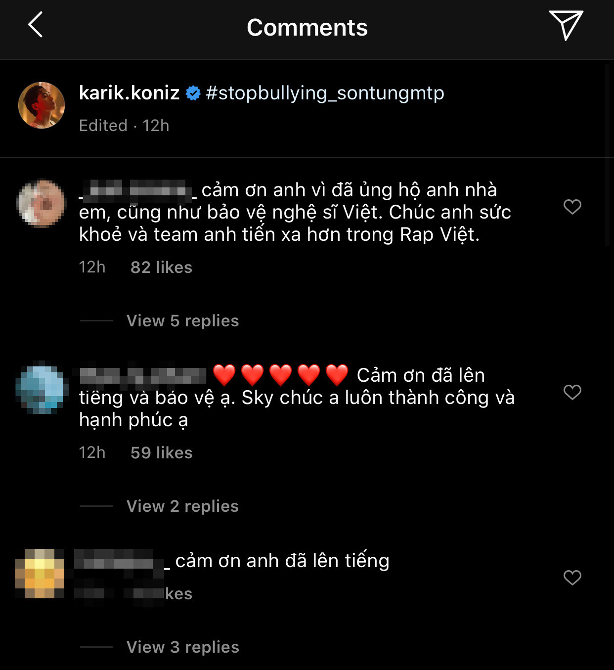 Karik, H'Hen Niê bảo vệ Sơn Tùng trước làn sóng bắt nạt vô lý của netizen Hàn ảnh 4