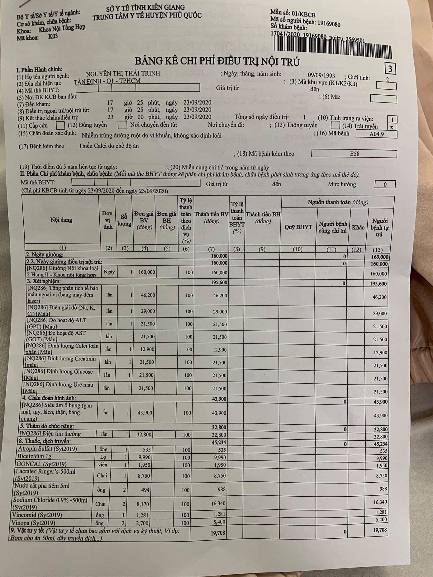 Nhập viện cấp cứu vì ngộ độc thực phẩm, Thái Trinh “tố” resort 5 sao vô trách nhiệm ảnh 4