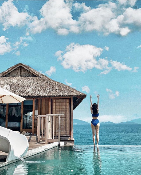 Bảo Thy tung ảnh bán nude gợi cảm trên giường ảnh 6