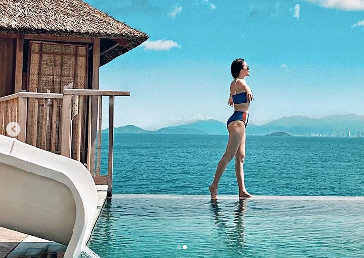 Bảo Thy tung ảnh bán nude gợi cảm trên giường ảnh 7