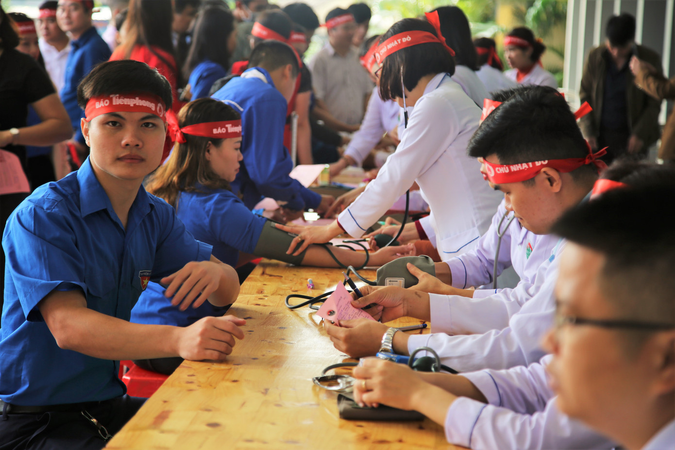 Hơn 1.500 cán bộ, đoàn viên tham gia ngày hội Chủ nhật Đỏ ở Hà Tĩnh ảnh 6