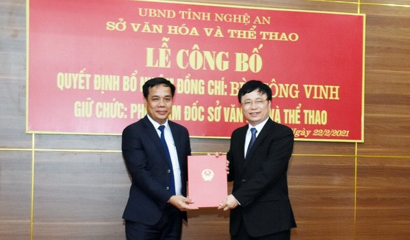 Nhân sự mới tại Nghệ An ảnh 2