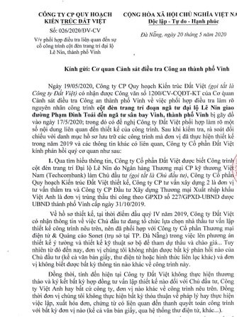 Công trình 11 tỷ đồng gãy đổ ở TP Vinh bị tố 'đánh cắp' hồ sơ thiết kế ảnh 2