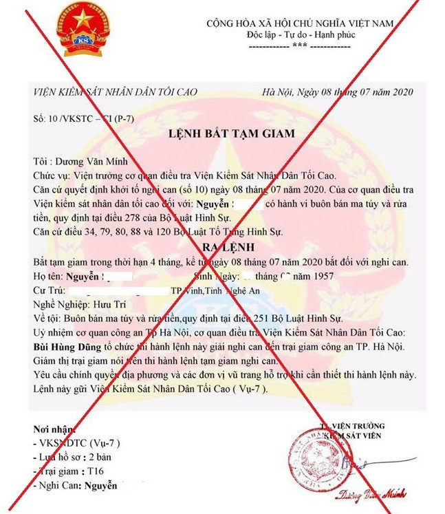 Người đàn ông mất trăm triệu tiền tiết kiệm vì tin 'lệnh bắt' rởm ảnh 1