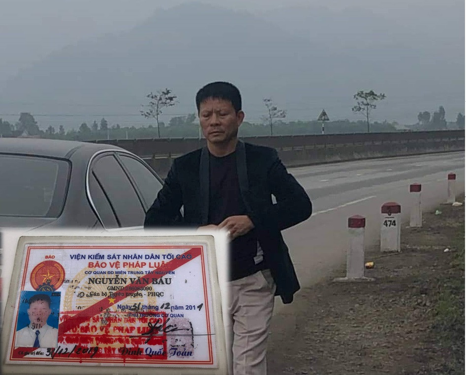 Vi phạm tốc độ, tài xế đi xe BMW trình giấy tờ giả danh báo chí để xin bỏ qua ảnh 1