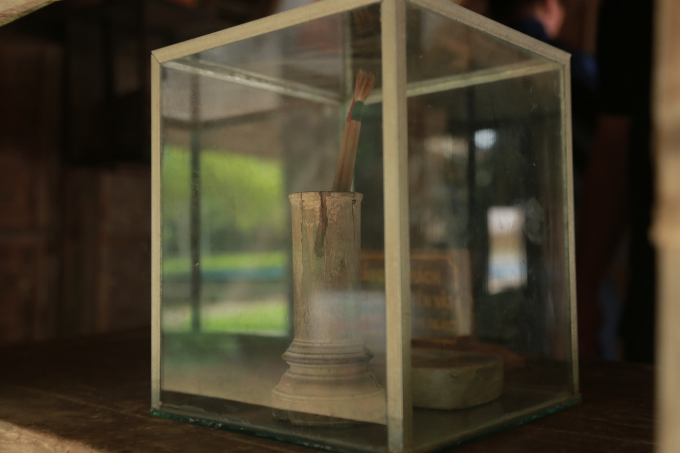 Bình dị kỷ vật trong ngôi nhà tranh thuở ấu thơ của Bác ảnh 11