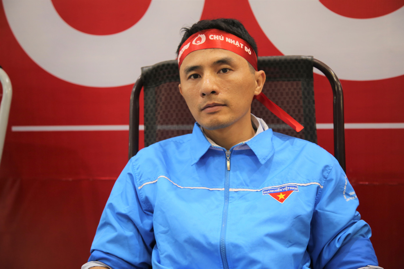 Bí thư đoàn xã 24 lần hiến máu cứu người ảnh 1