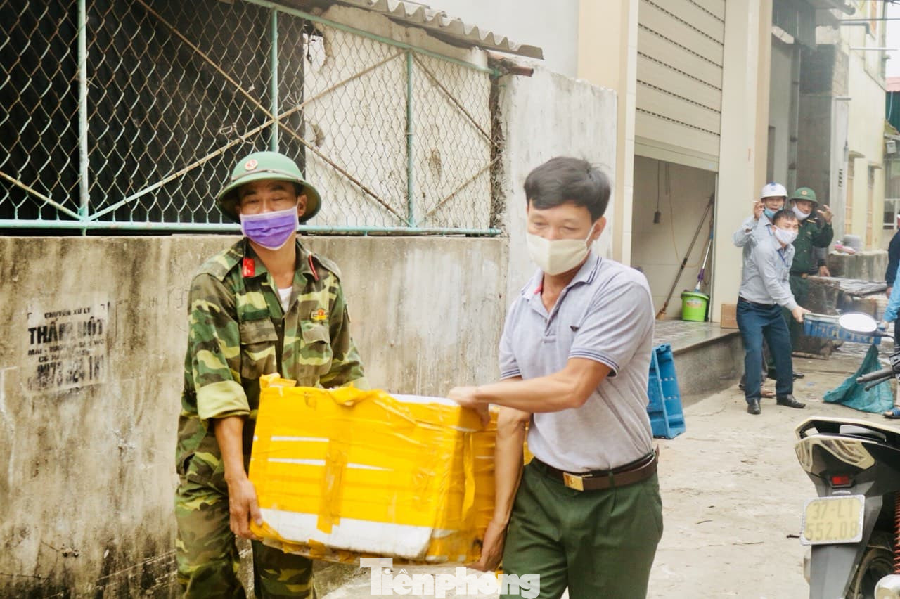 Ngư dân Nghệ An mang hàng tạ cá biển tươi đến ủng hộ khu cách ly tập trung ảnh 8