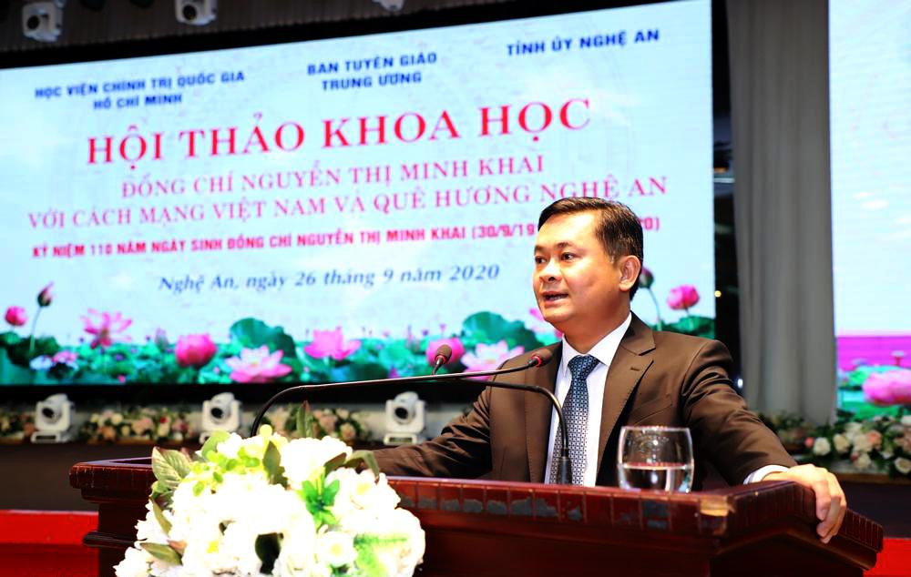 Đồng chí Nguyễn Thị Minh Khai với cách mạng và quê hương Nghệ An ảnh 4