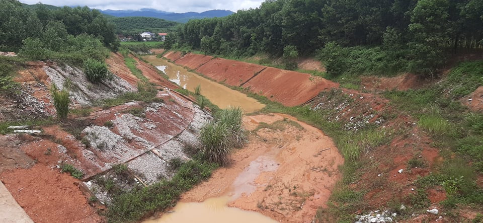 Cận cảnh kênh tưới tiêu 756 tỷ bị công an yêu cầu cung cấp hồ sơ ảnh 1