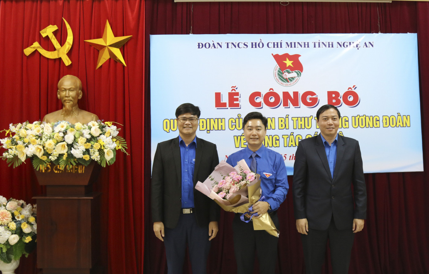 Ban Bí thư Trung ương Đoàn ra quyết định chuẩn y Bí thư Tỉnh đoàn Nghệ An ảnh 5