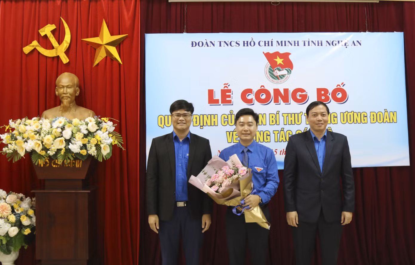 Ban Bí thư Trung ương Đoàn ra quyết định chuẩn y Bí thư Tỉnh đoàn Nghệ An ảnh 5