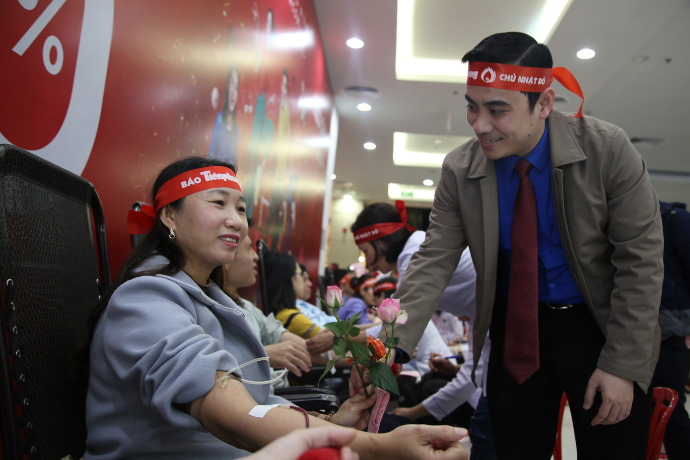 Hơn 1.500 cán bộ, đoàn viên tham gia ngày hội Chủ nhật Đỏ ở Hà Tĩnh ảnh 8