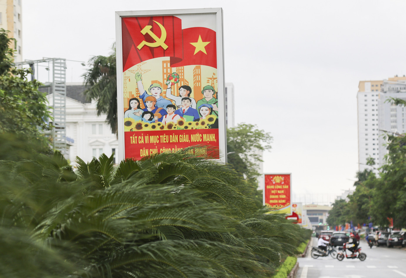 Nghệ An rực rỡ cờ hoa chào mừng Đại hội Đảng bộ tỉnh ảnh 5