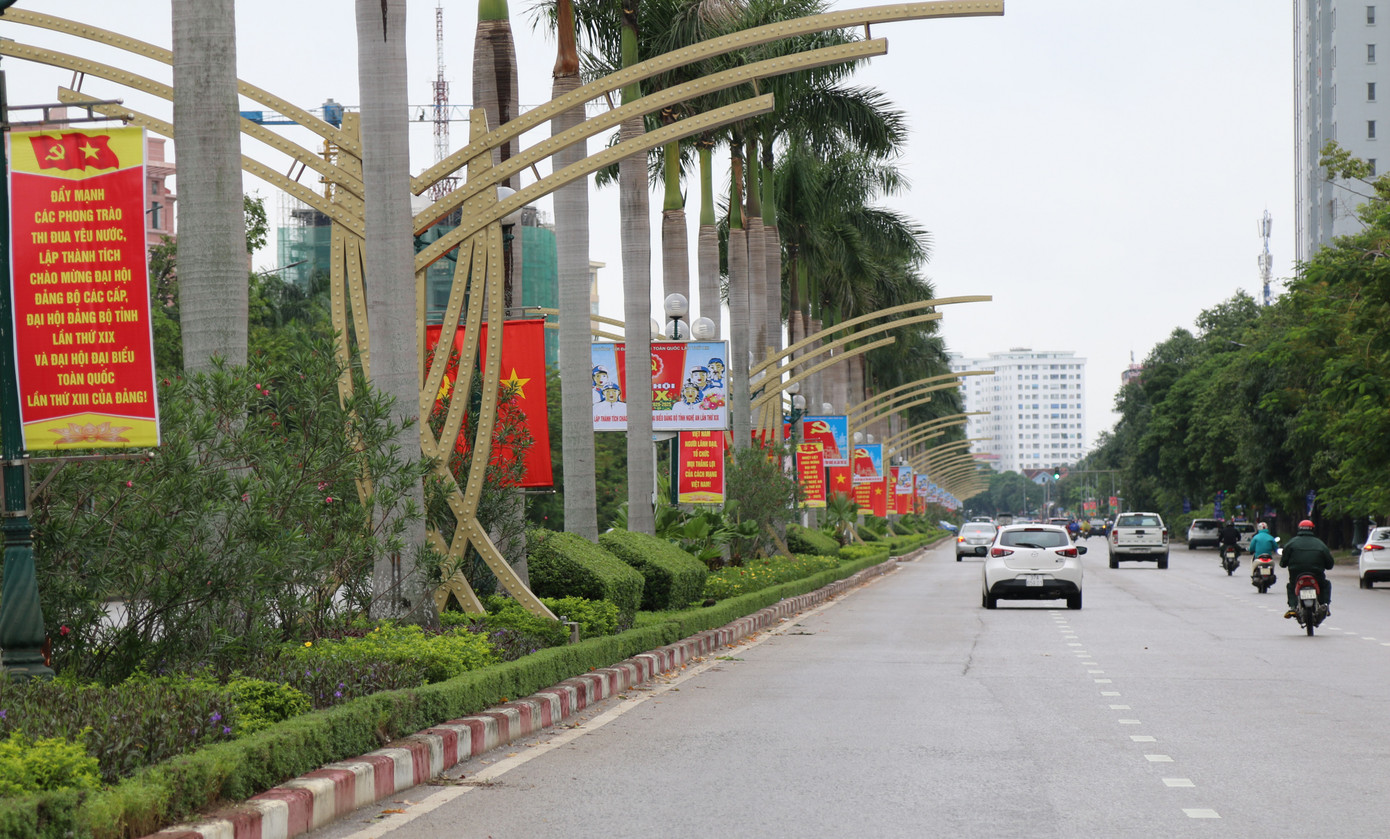 Nghệ An rực rỡ cờ hoa chào mừng Đại hội Đảng bộ tỉnh ảnh 2