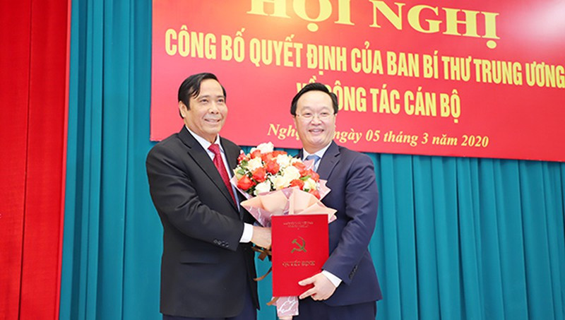 Thứ trưởng Bộ Kế hoạch và Đầu tư giữ chức Phó Bí thư Tỉnh ủy Nghệ An ảnh 1