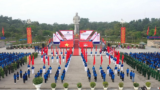 Tỉnh đoàn Nghệ An phát động 90 ngày thi đua chào mừng kỷ niệm 90 năm thành lập Đoàn ảnh 2