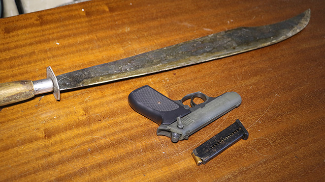 Hai nhóm thanh niên ở Nghệ An nổ súng hỗn chiến trong đêm ảnh 1