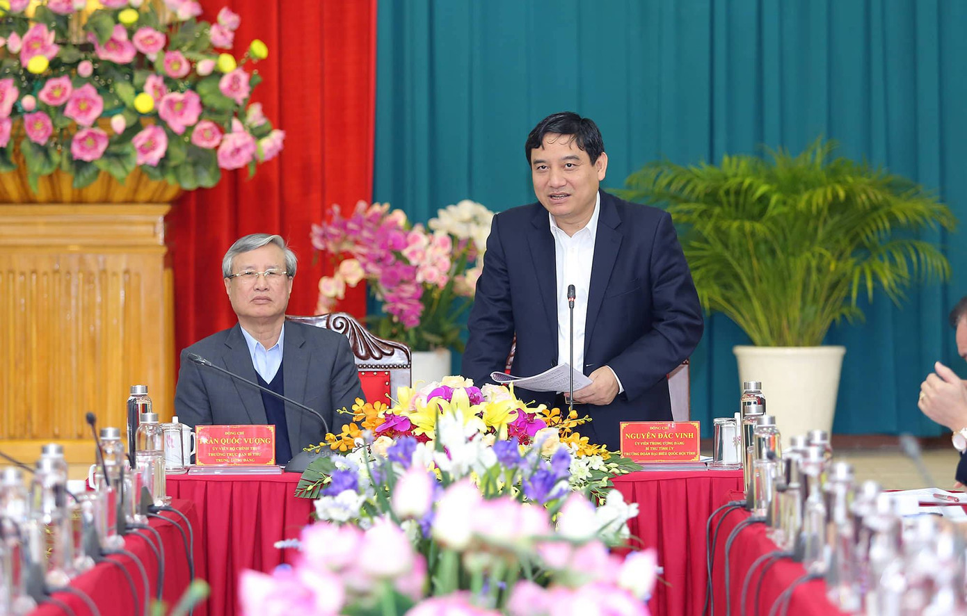 Thường trực Ban Bí thư Trần Quốc Vượng làm việc tại Nghệ An ảnh 1