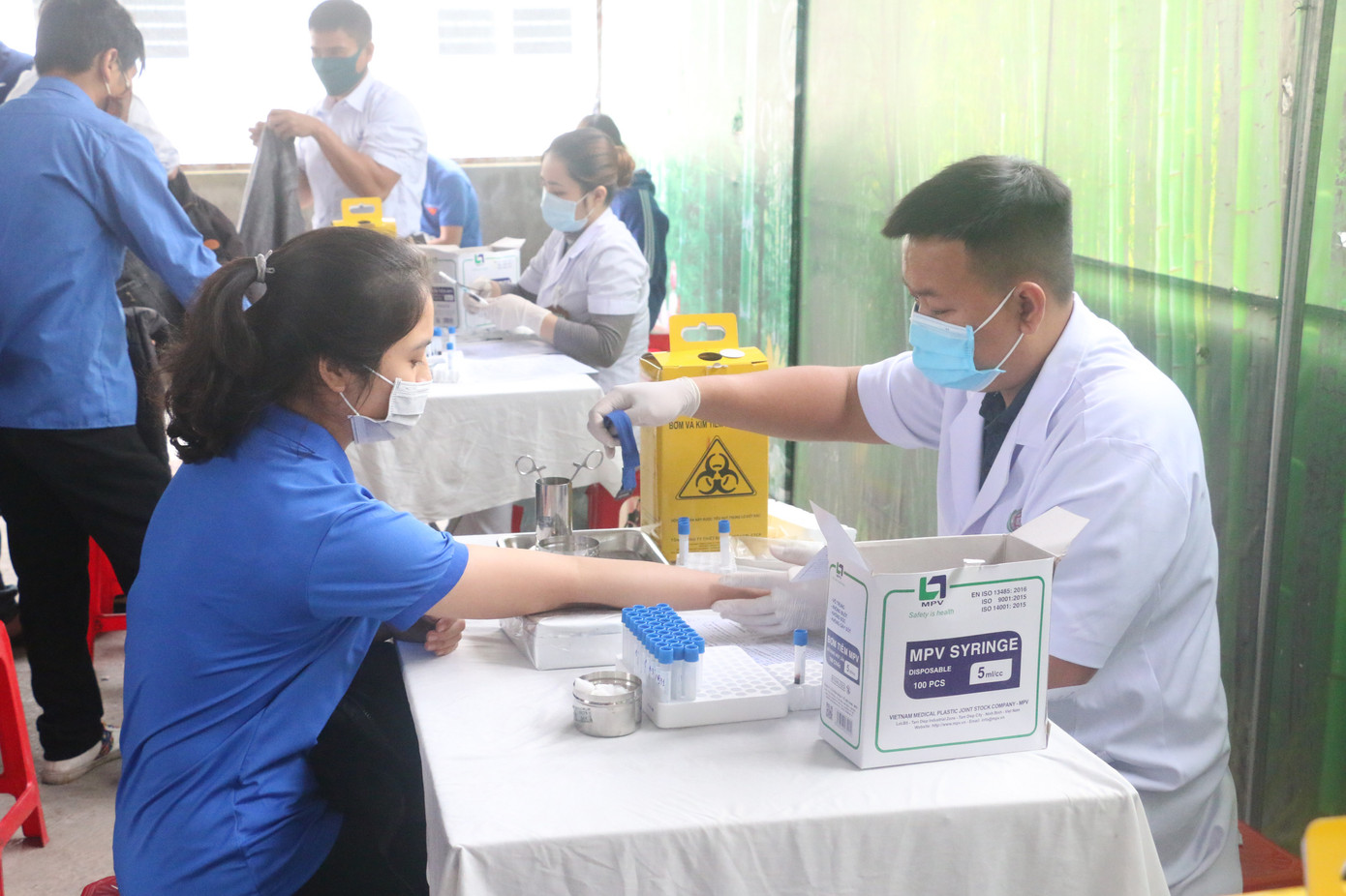 Hơn 260 cán bộ, chiến sĩ công an thành phố Huế hiến máu tình nguyện ảnh 8