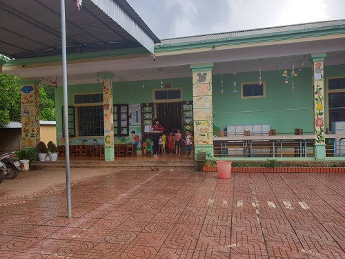 Sau đạt chuẩn, trường mầm non xã 135 “cầu cứu” cấp trên tiền trả nợ ảnh 2