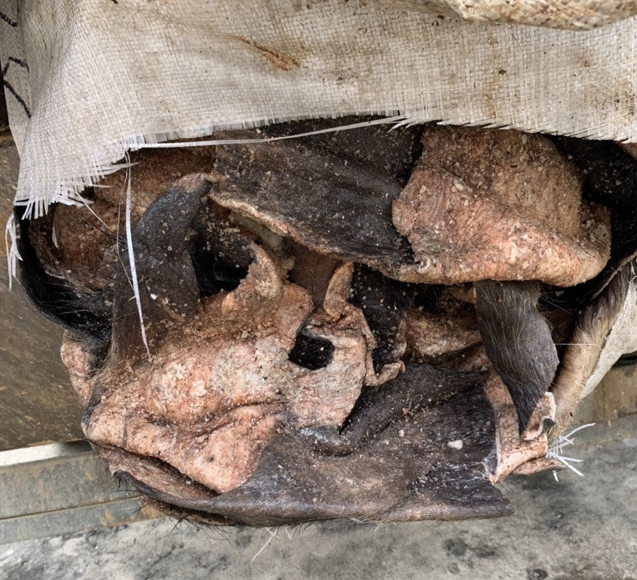 CSGT phát hiện gần 5 tấn thực phẩm hôi thối chuẩn bị ra thị trường tết ảnh 2