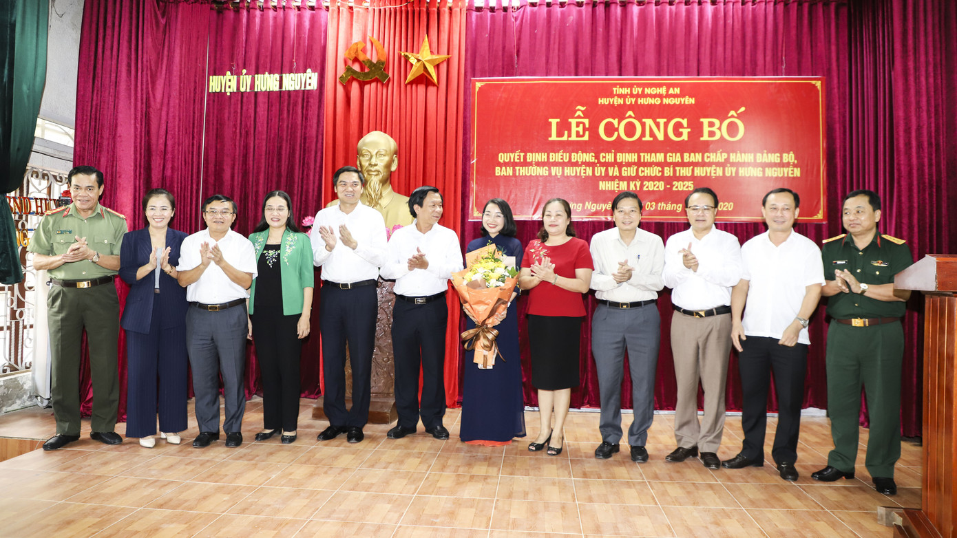 Quyền Bí thư tỉnh đoàn Nghệ An được điều động làm Bí thư Huyện ủy ảnh 3