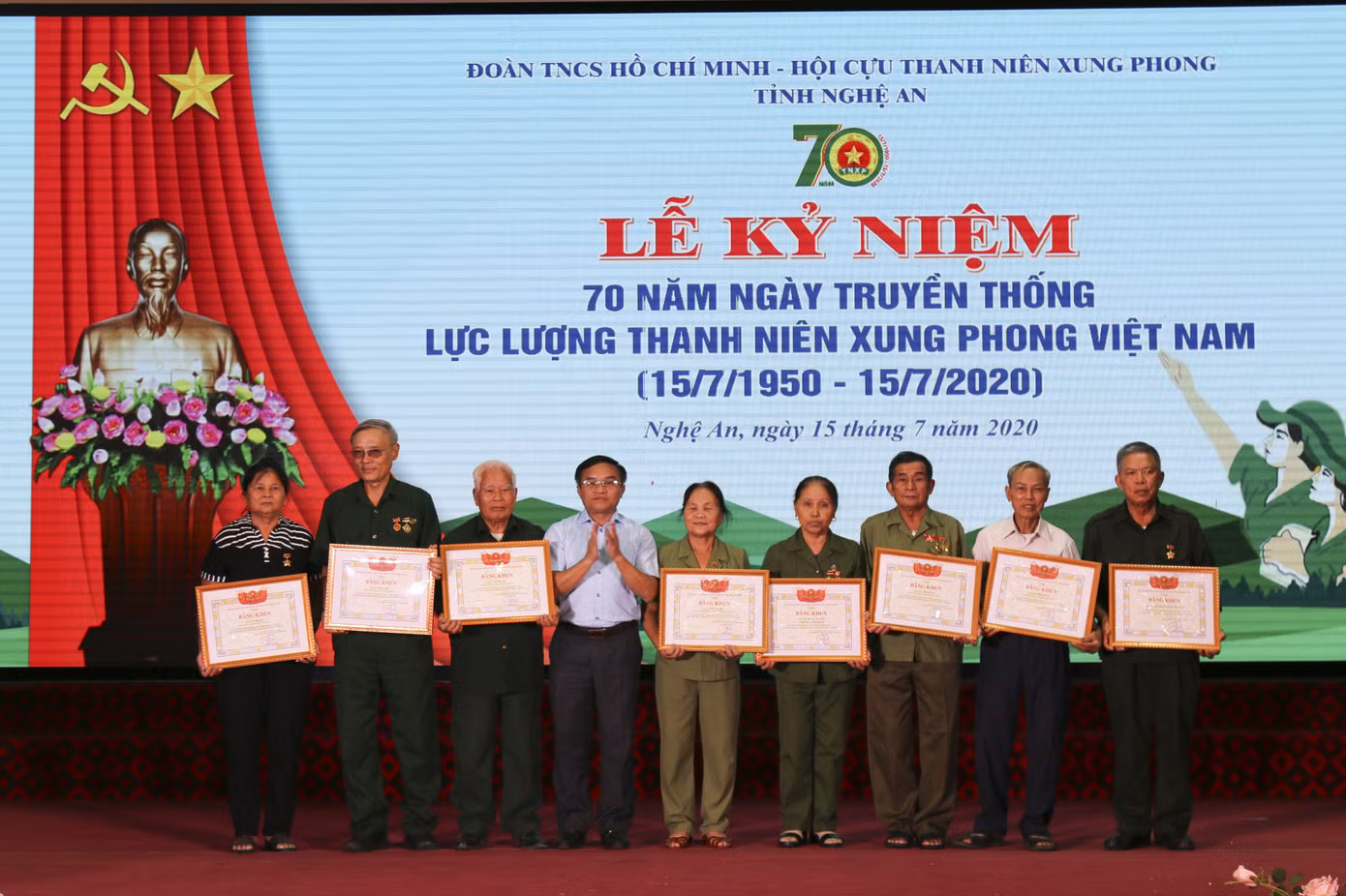 Nghệ An kỷ niệm 70 năm ngày truyền thống lực lượng TNXP ảnh 8