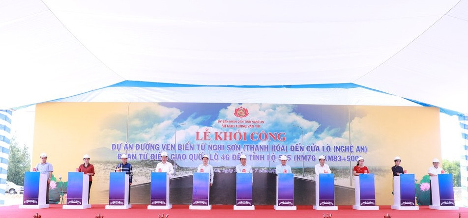 Khởi công dự án 521 tỷ ven biển Nghi Sơn - Cửa Lò ảnh 2